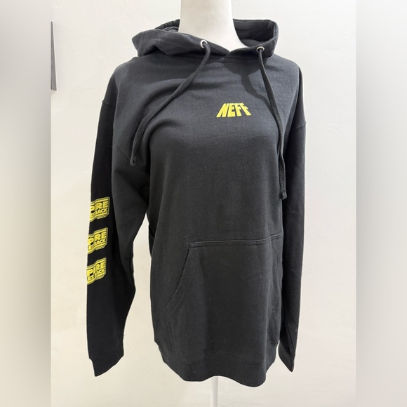 Neff x Star Wars Empire Strikes Back Mens Yoda Jedi Master Hoodie NWT M - Picture 5 of 8